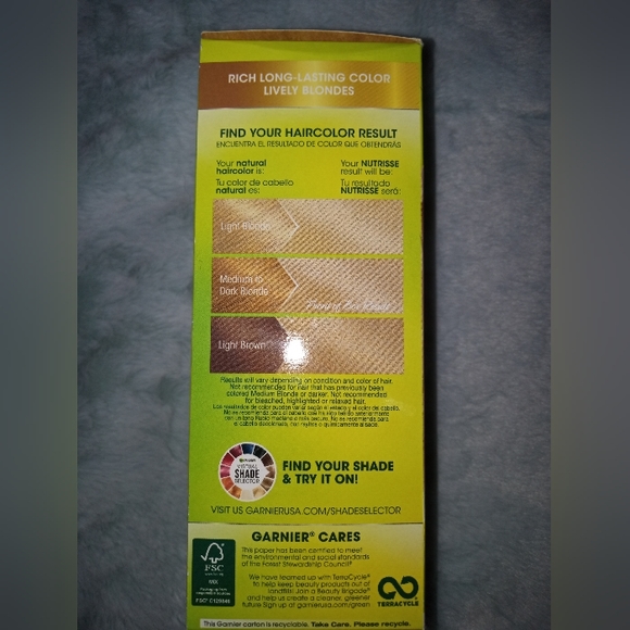 Garnier Nutrisse white chocolate #111 dye - Picture 2 of 4